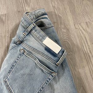 Redone Highrise stovepipe jeans